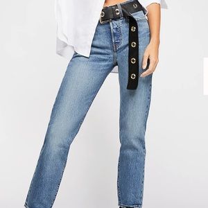 Levi’s straight leg jeans